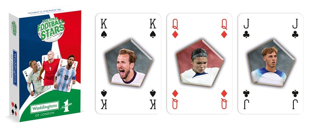 Weltfussballstars No 1 Spielkarten *Englische Version* - Preorder - ETA: 25.09.2026