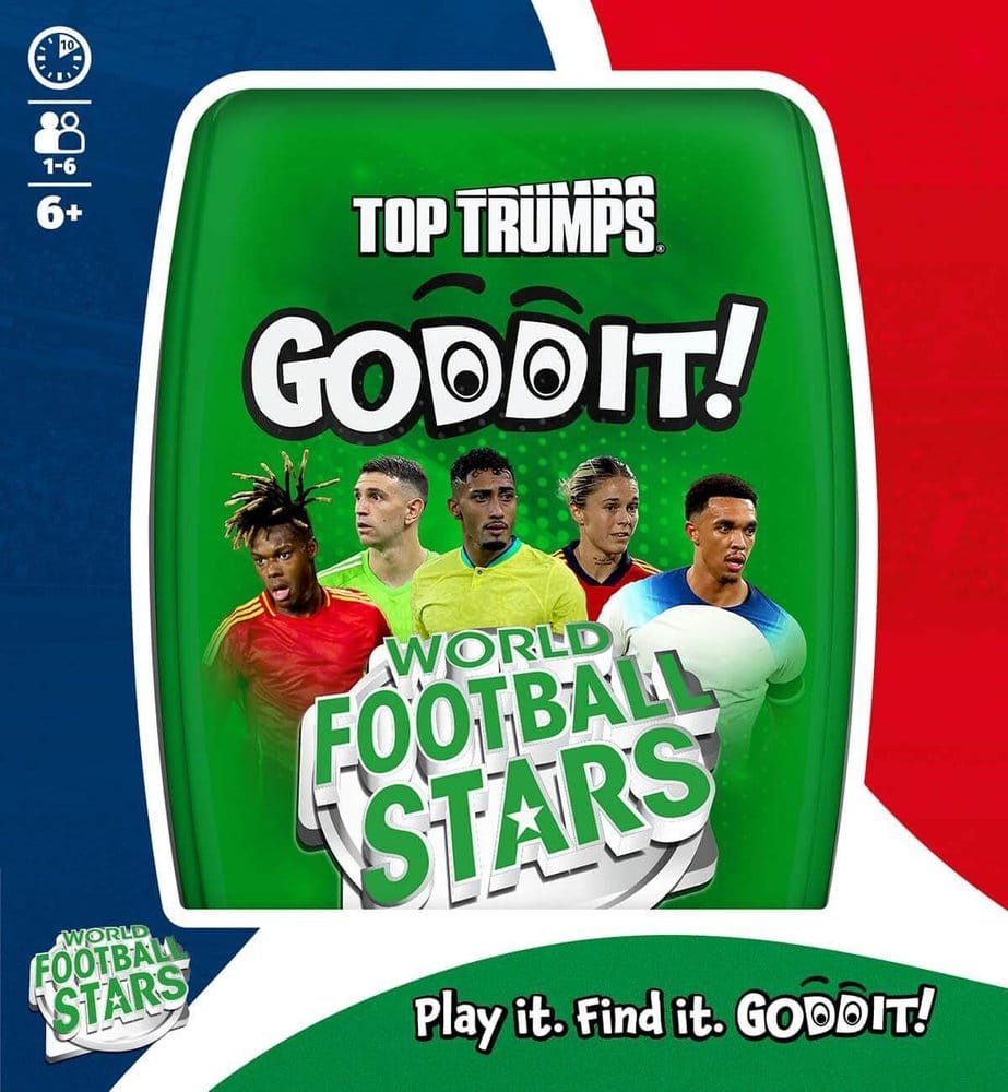 Weltfussballstars Kartenspiel Goddit! - Preorder - ETA: 25.09.2026
