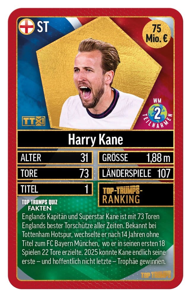 Weltfussballstars Kartenspiel 200 Starter Pack *Deutsche Version* - Preorder - ETA: 25.09.2026