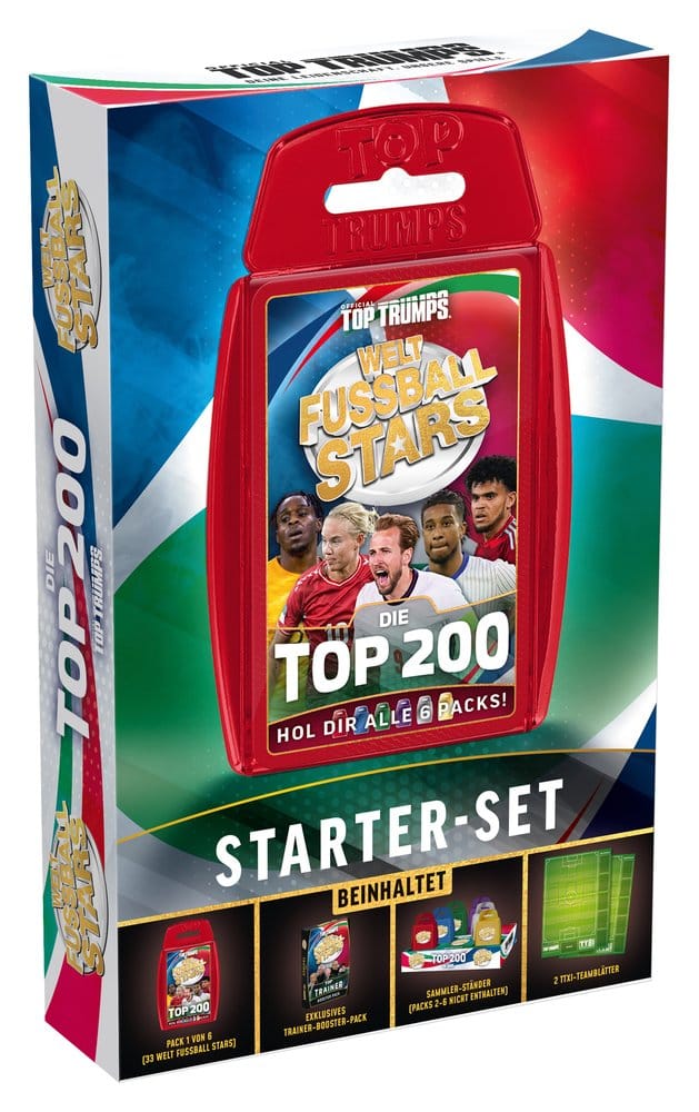 Weltfussballstars Kartenspiel 200 Starter Pack *Deutsche Version* - Preorder - ETA: 25.09.2026