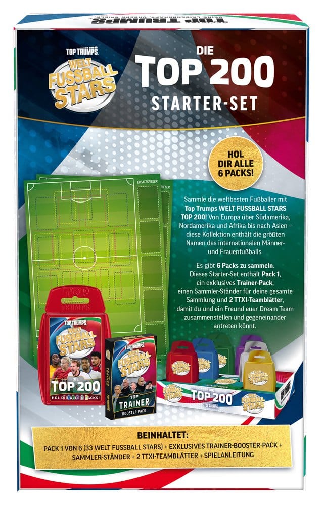 Weltfussballstars Kartenspiel 200 Starter Pack *Deutsche Version* - Preorder - ETA: 25.09.2026