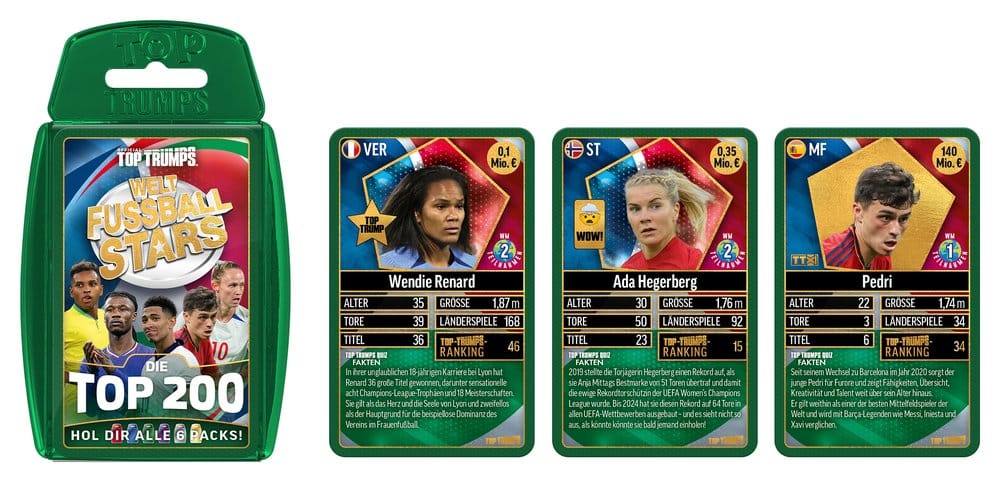 Weltfussballstars Kartenspiel 200 Pack 3 *Deutsche Version* - Preorder - ETA: 25.09.2026