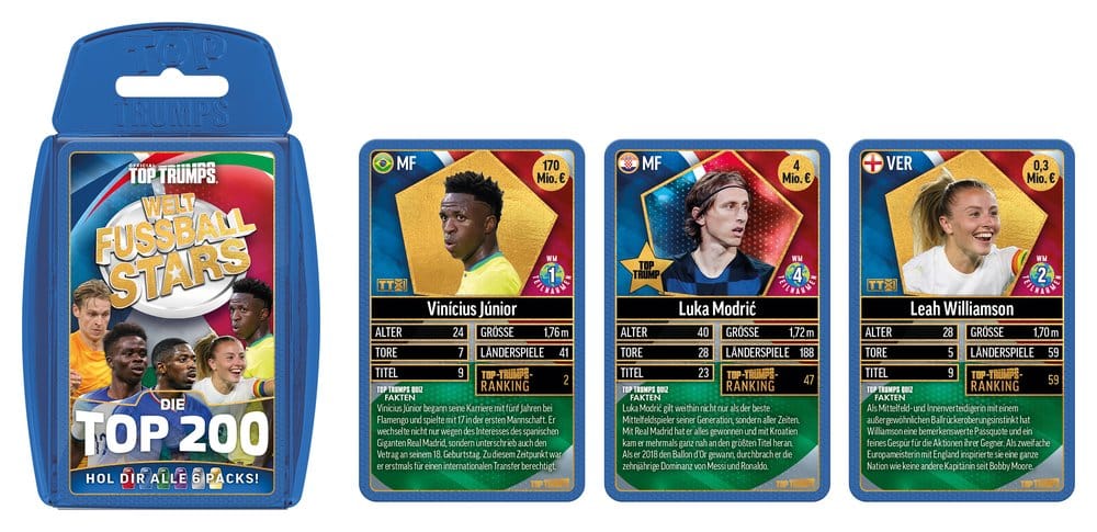 Weltfussballstars Kartenspiel 200 Pack 2 *Deutsche Version* - Preorder - ETA: 25.09.2026