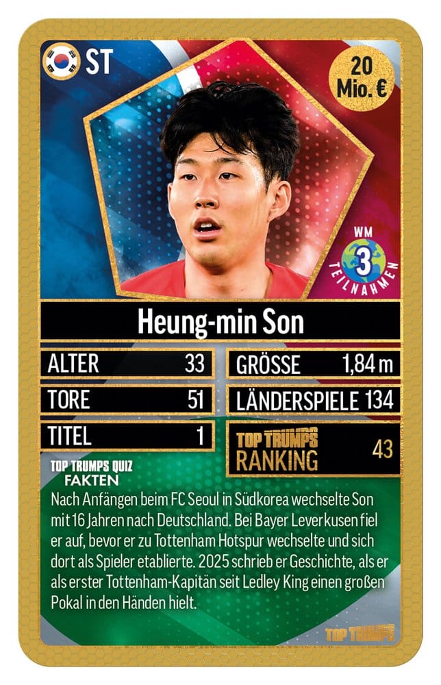 Weltfussballstars Kartenspiel 200 Pack 6 *Deutsche Version* - Preorder - ETA: 25.09.2026
