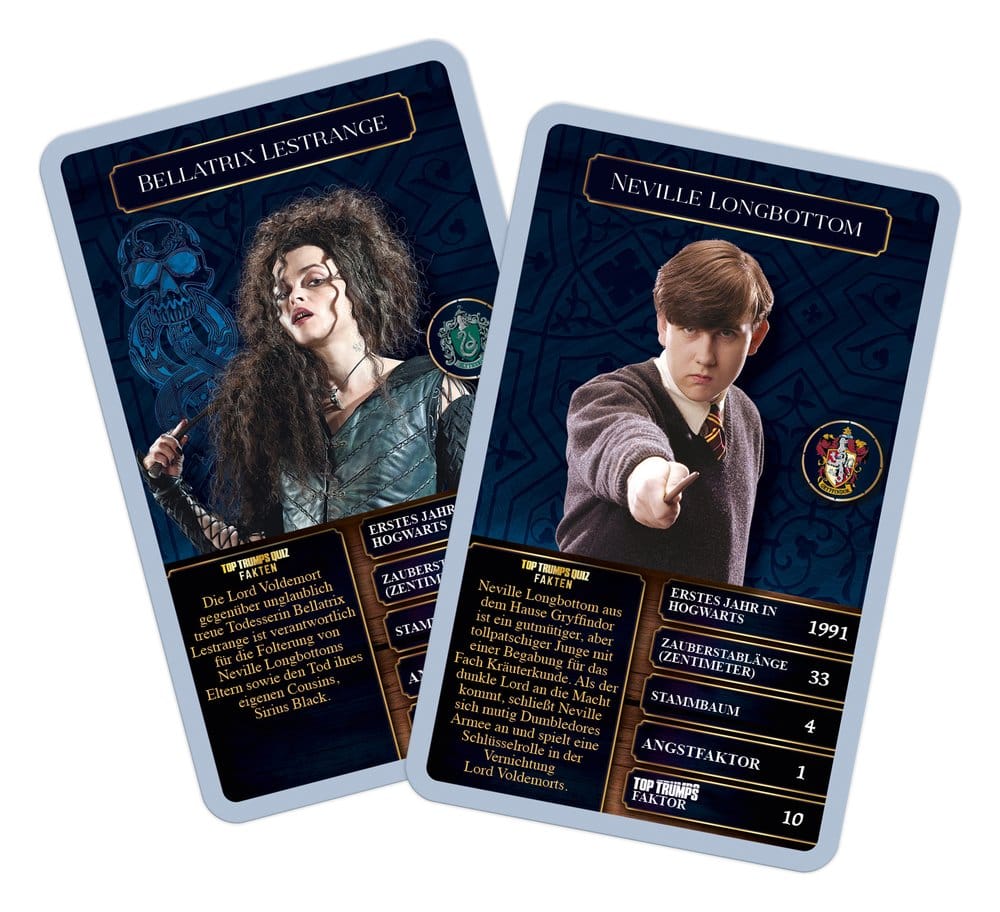 Harry Potter Kartenspiel Top Trumps Hexen und Zauberer New Version *Deutsche Version* - Preorder - ETA: 25.11.2026