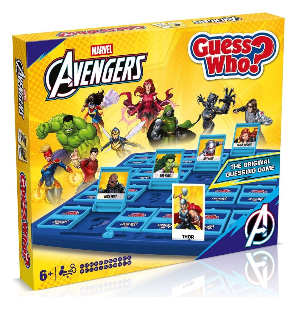Marvel Brettspiel Wer ist es? Avengers - Preorder - ETA: 25.10.2026