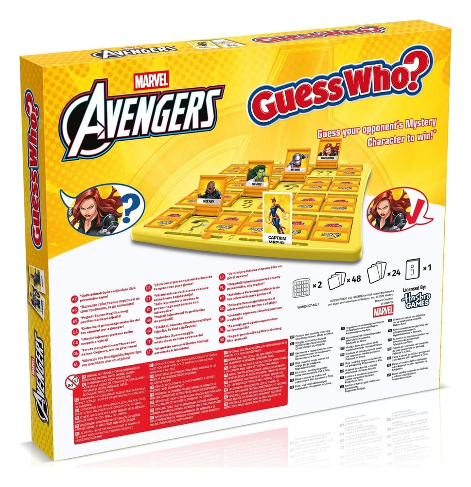 Marvel Brettspiel Wer ist es? Avengers - Preorder - ETA: 25.10.2026