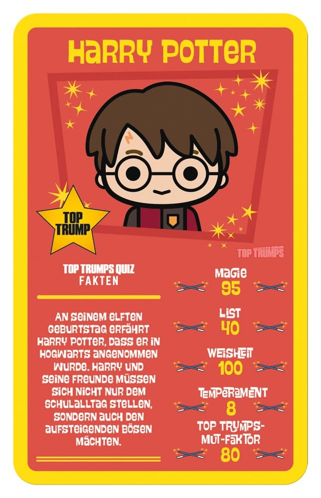 Harry Potter Kartenspiel Top Trumps Chibi Style *Deutsche Version* - Preorder - ETA: 25.09.2026