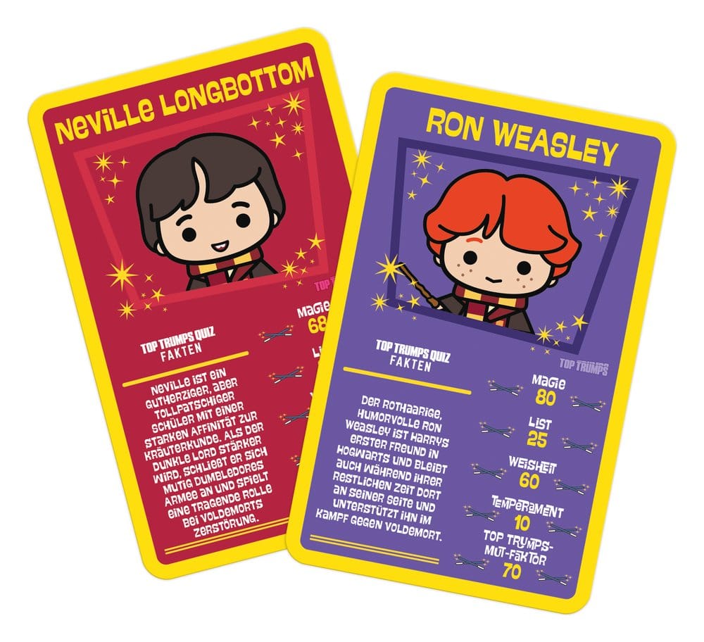Harry Potter Kartenspiel Top Trumps Chibi Style *Deutsche Version* - Preorder - ETA: 25.09.2026