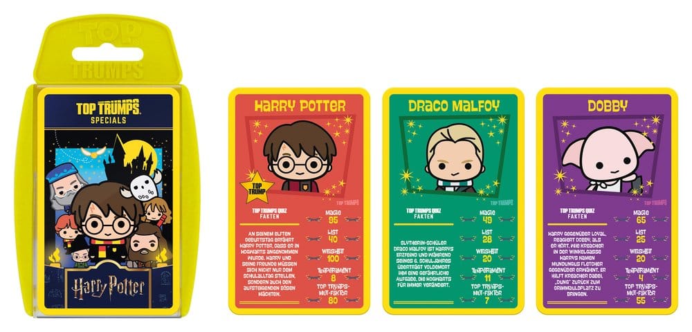 Harry Potter Kartenspiel Top Trumps Chibi Style *Deutsche Version* - Preorder - ETA: 25.09.2026