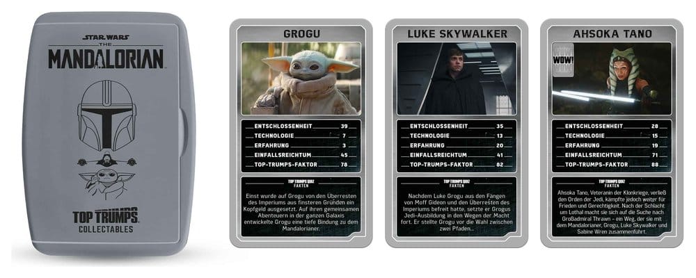 The Mandalorian and Grogu Kartenspiel Top Trumps Collectables *Deutsche Version* - Preorder - ETA: 25.11.2026