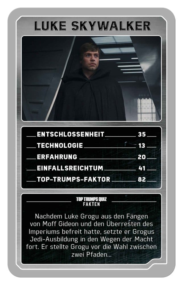 The Mandalorian and Grogu Kartenspiel Top Trumps Collectables *Deutsche Version* - Preorder - ETA: 25.11.2026