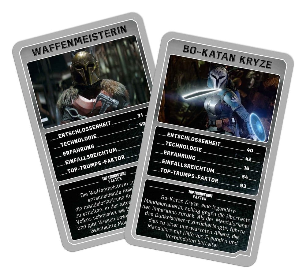 The Mandalorian and Grogu Kartenspiel Top Trumps Collectables *Deutsche Version* - Preorder - ETA: 25.11.2026