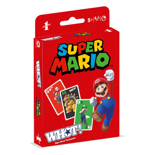Super Mario Kartenspiel WHOT! *Deutsche Version* - Versand: 5-7 Tage nach Bestellung