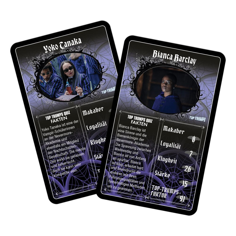 Wednesday Kartenspiel Top Trumps *Deutsche Version* - Preorder - ETA: 26.01.2026