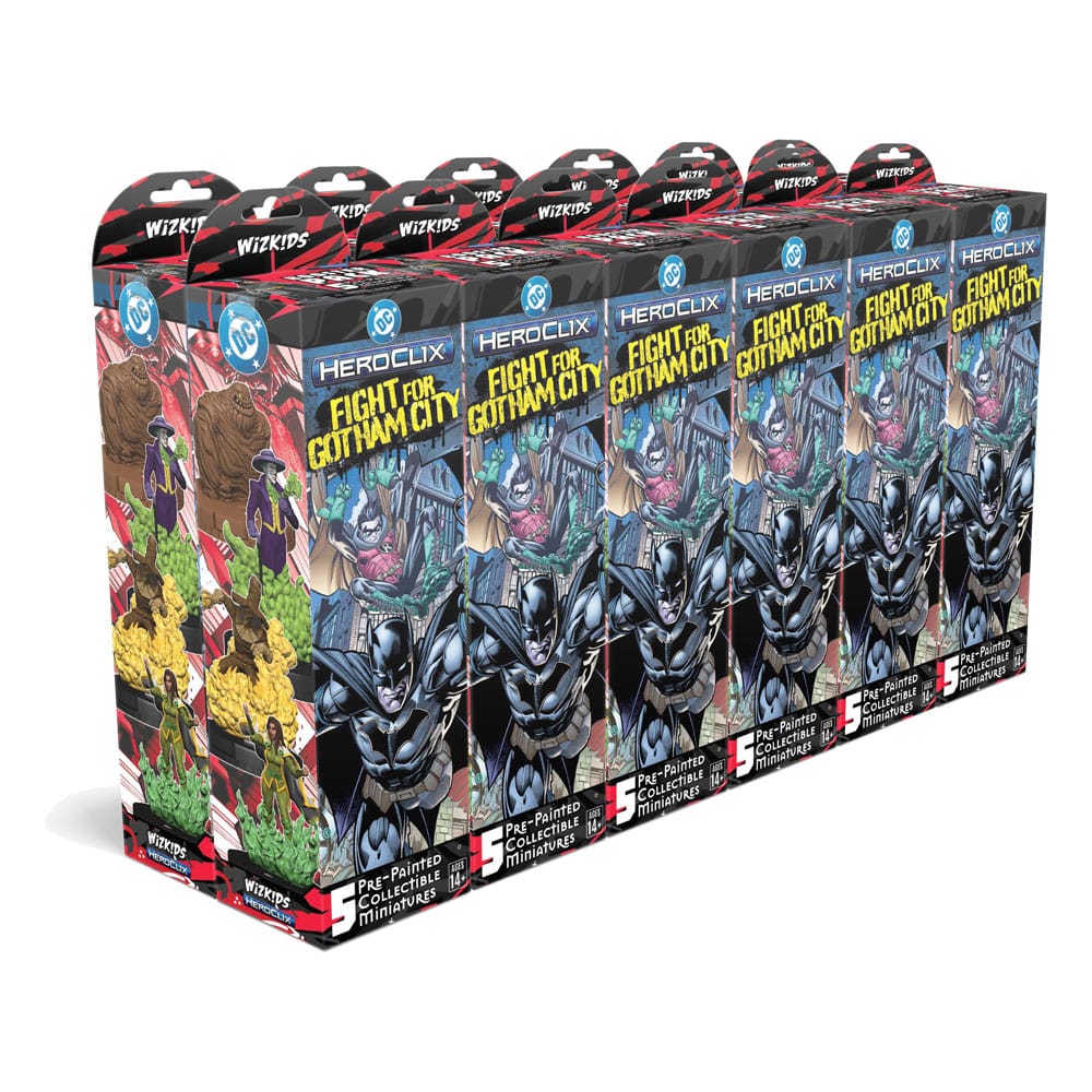 DC Comics HeroClix: Fight for Gotham City Booster Brick (12) - Preorder - ETA: 01.09.2026