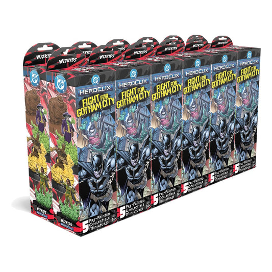 DC Comics HeroClix: Fight for Gotham City Booster Brick (12) - Preorder - ETA: 01.09.2026
