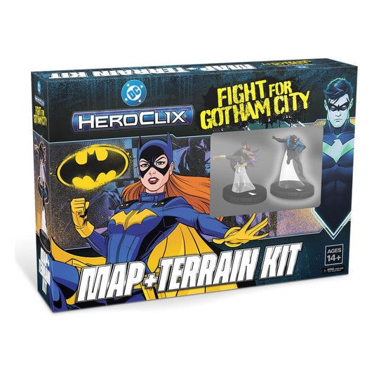 Dc Comics HeroClix: Fight for Gotham City Map and Terrain Kit  - Preorder - ETA: 01.09.2026