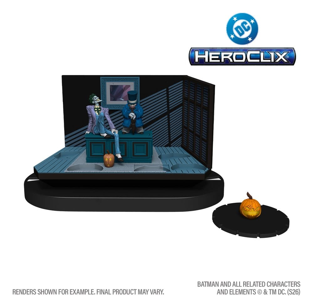 DC HeroClix SwitchClix Minifiguren mit Base The Long Halloween Team Base 23 cm - Preorder - ETA: 25.05.2027