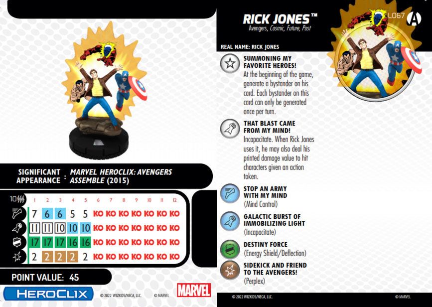 Marvel HeroClix: Avengers Forever Play at Home Kit - Preorder - ETA: 19.09.2025