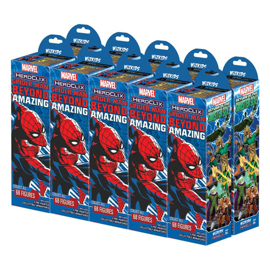 Marvel HeroClix: Spider-Man Beyond Amazing Booster Brick (10) - Preorder - ETA: 02.10.2025