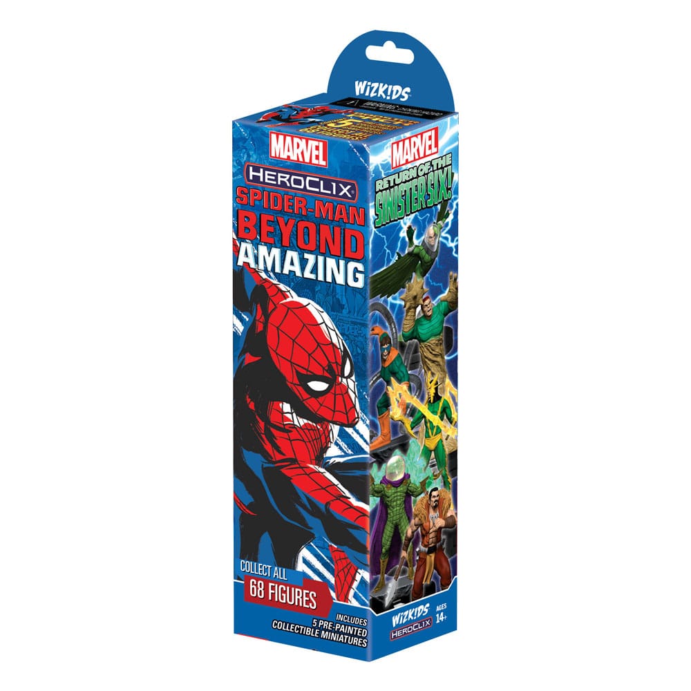 Marvel HeroClix: Spider-Man Beyond Amazing Booster Brick (10) - Preorder - ETA: 02.10.2025