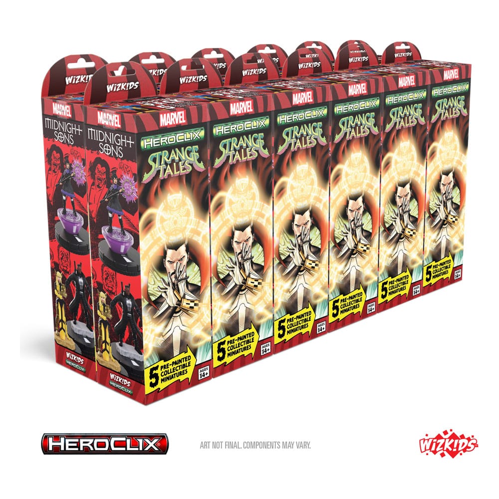 Marvel HeroClix: Strange Tales Booster Brick (12) - Preorder - ETA: 25.01.2026