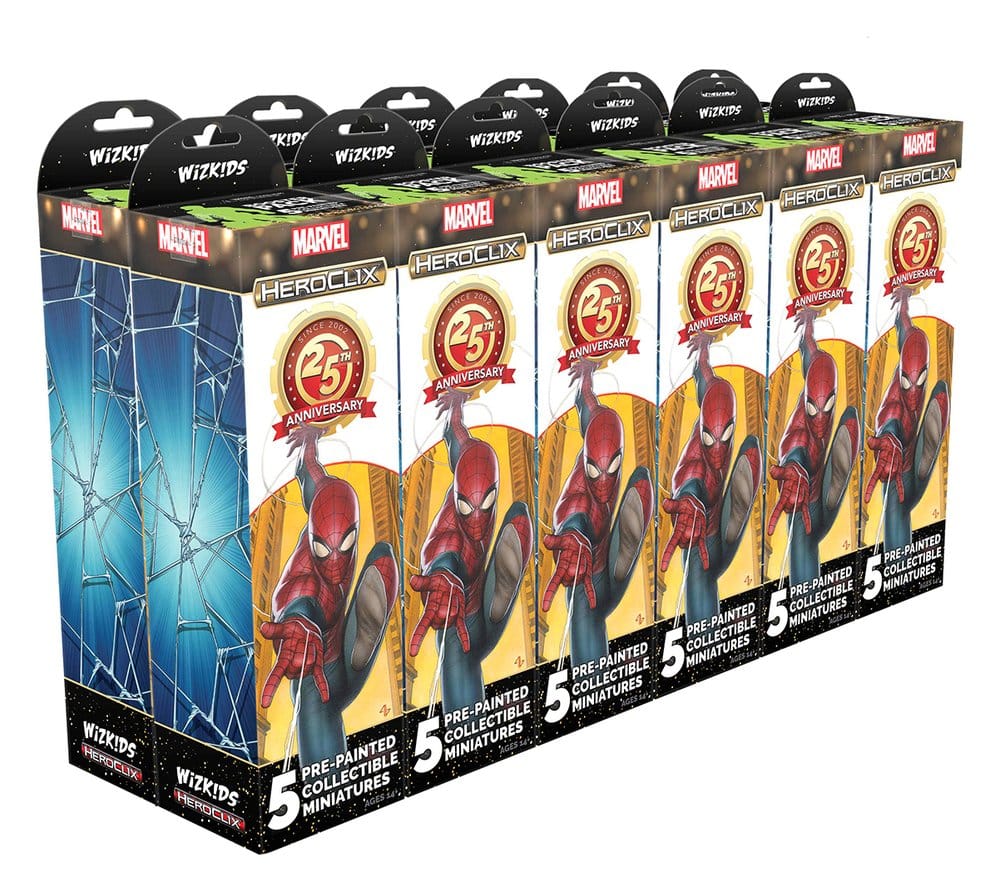 Marvel HeroClix: 25th Anniversary Booster Brick (12) - Preorder - ETA: 25.02.2027