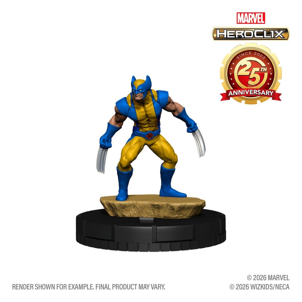 Marvel HeroClix: 25th Anniversary Retail Chase Booster - Preorder - ETA: 25.02.2027