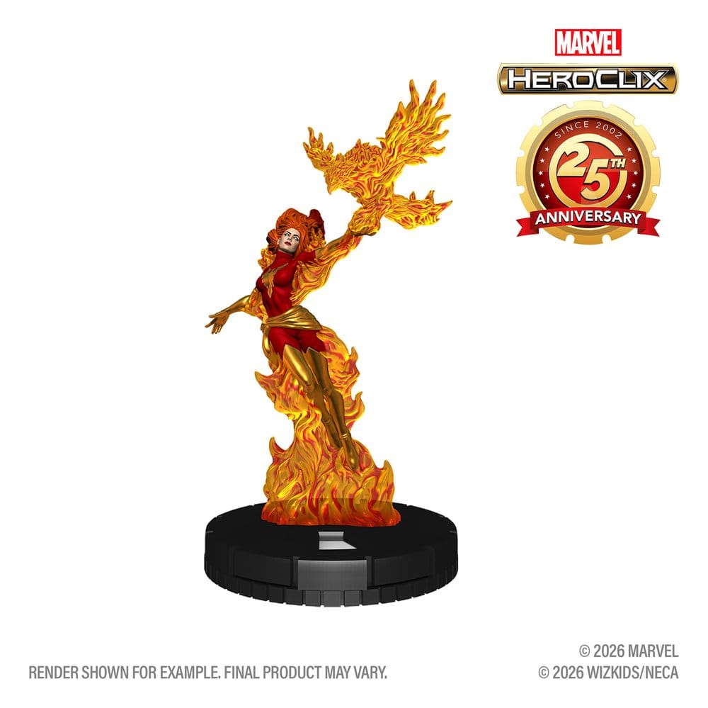 Marvel HeroClix: 25th Anniversary Retail Chase Booster - Preorder - ETA: 25.02.2027