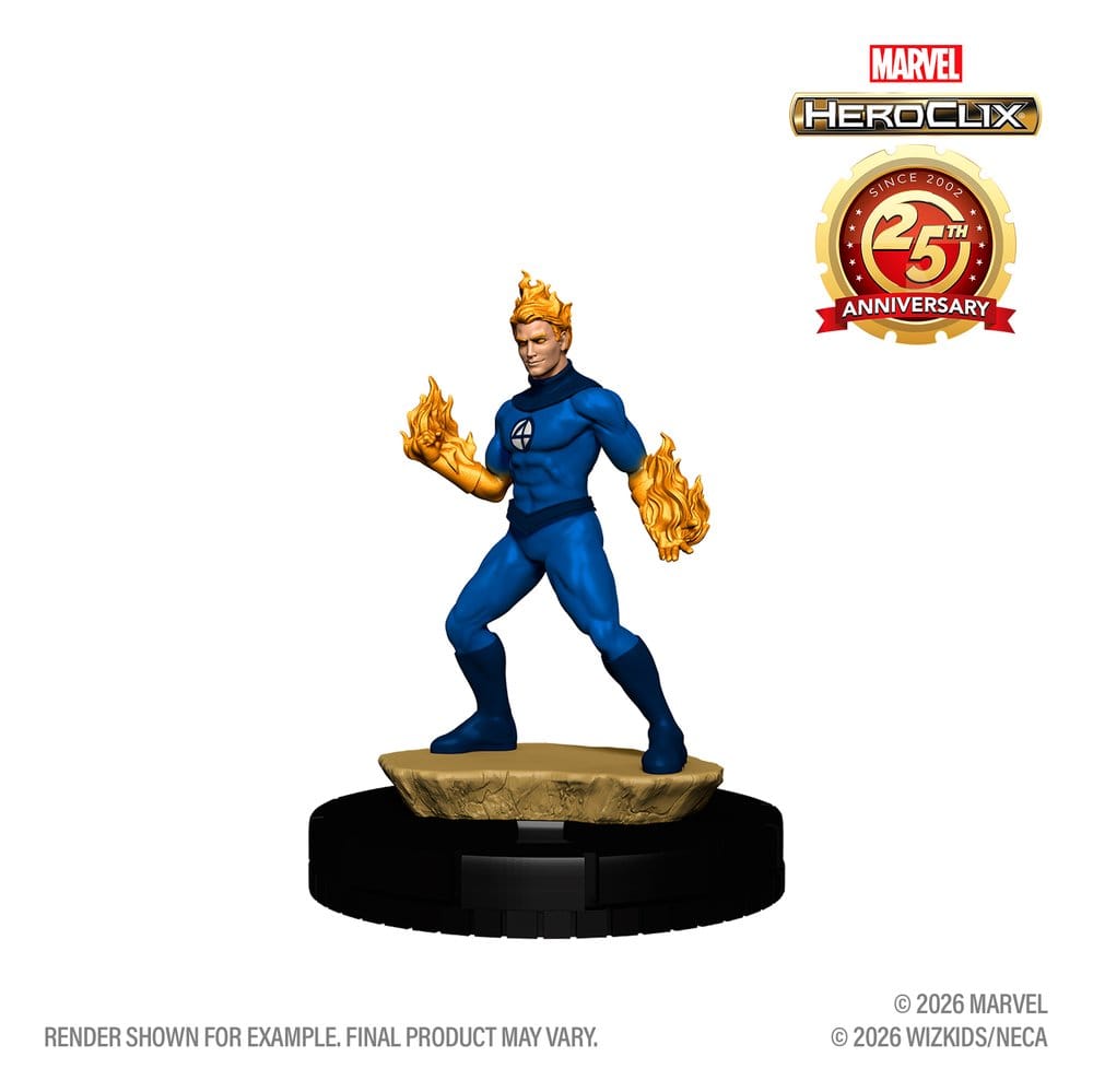 Marvel HeroClix: 25th Anniversary Starter-Set Fantastic Four - Preorder - ETA: 25.02.2027