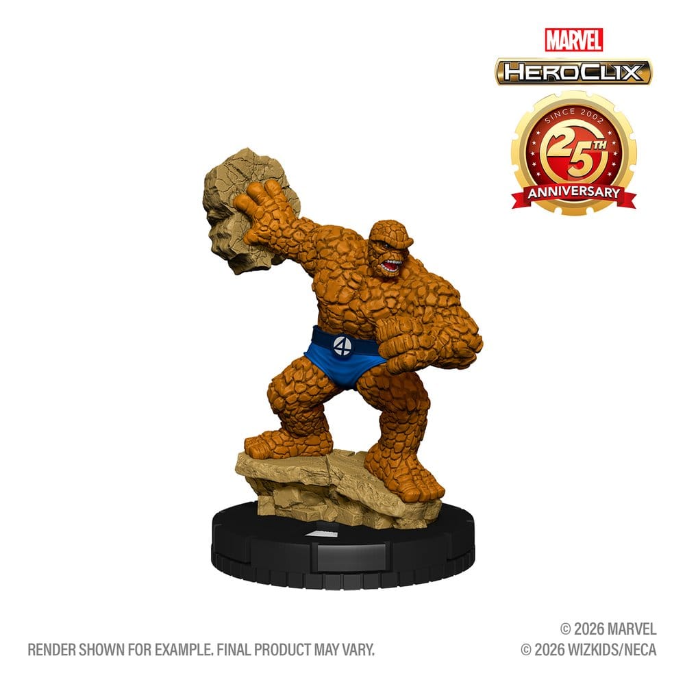 Marvel HeroClix: 25th Anniversary Starter-Set Fantastic Four - Preorder - ETA: 25.02.2027