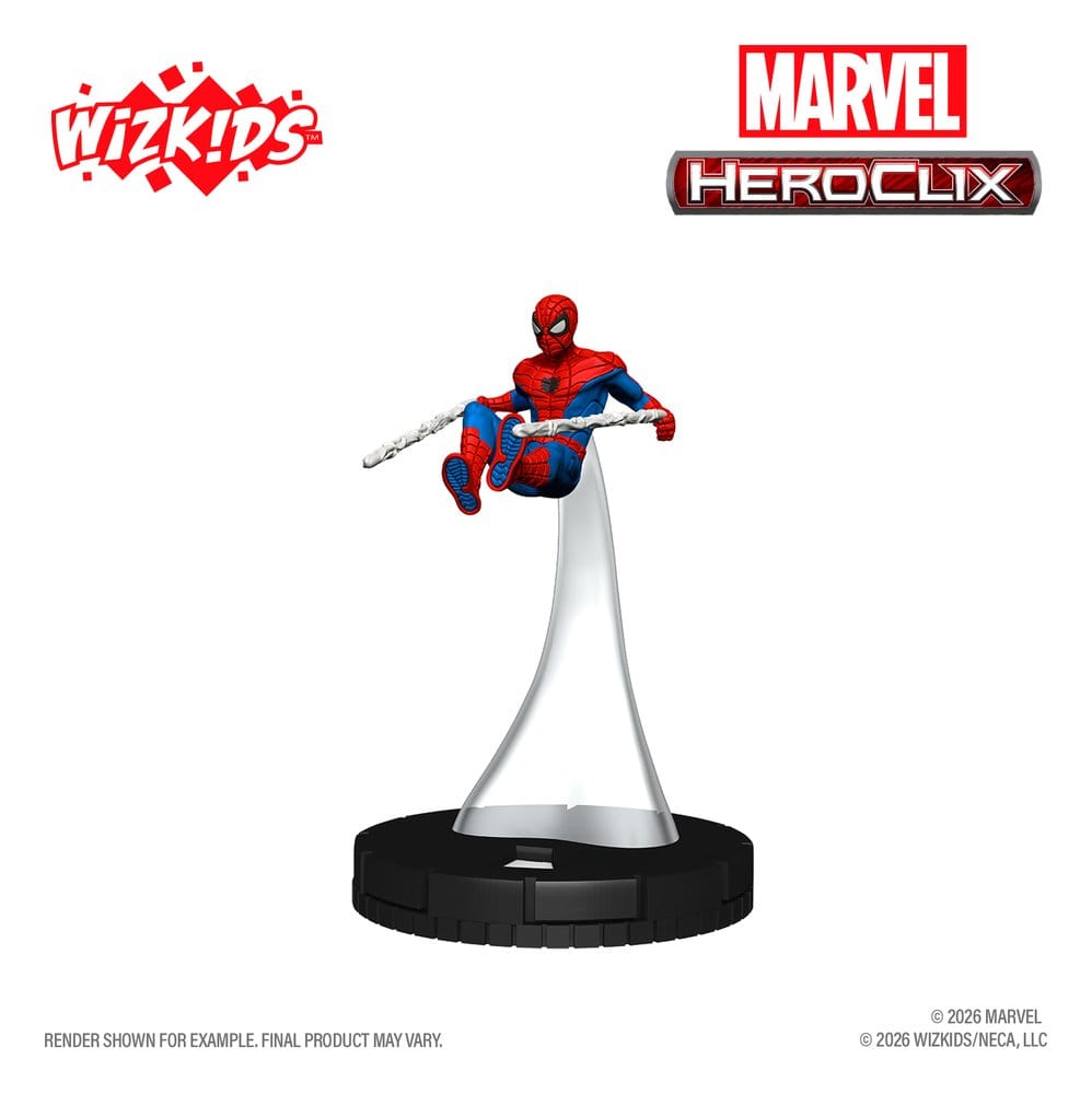 Marvel HeroClix Iconix Minifiguren Your Friendly Neighborhood Spider-Man 15 cm - Preorder - ETA: 01.12.2026