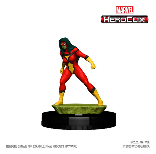 Marvel HeroClix: Secret Wars Figur Skrull Queen Spider-Woman 10 cm - Preorder - ETA: 25.08.2027