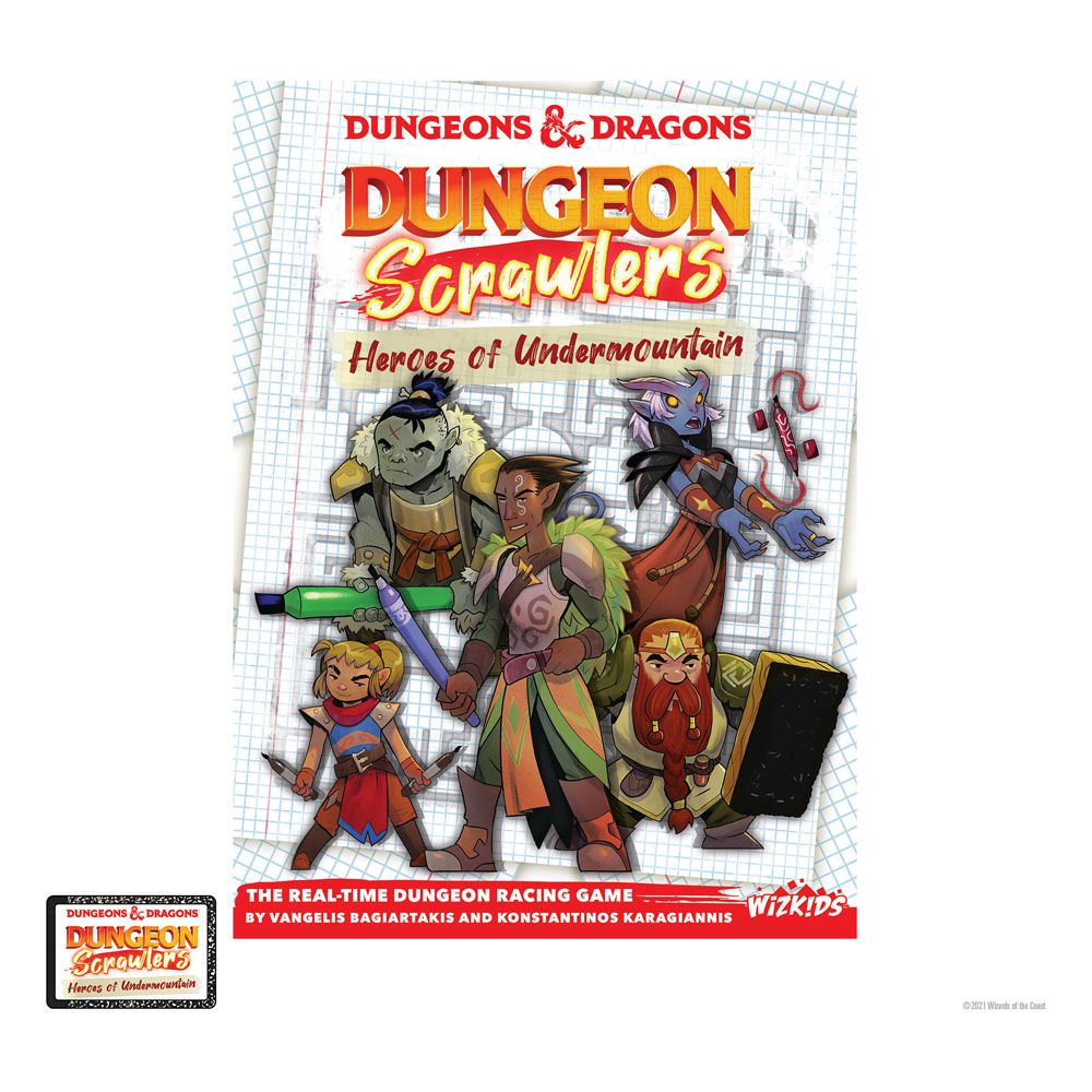 D&D Dungeon Scrawlers: Heroes of Undermountain Brettspiel *Englische Version* - Preorder - ETA: 11.11.2025