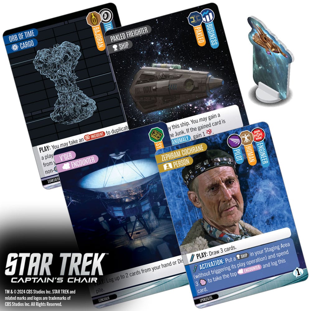 Star Trek: Captain's Chair Kartenspiel *Englische Version* - Preorder - ETA: 22.10.2026
