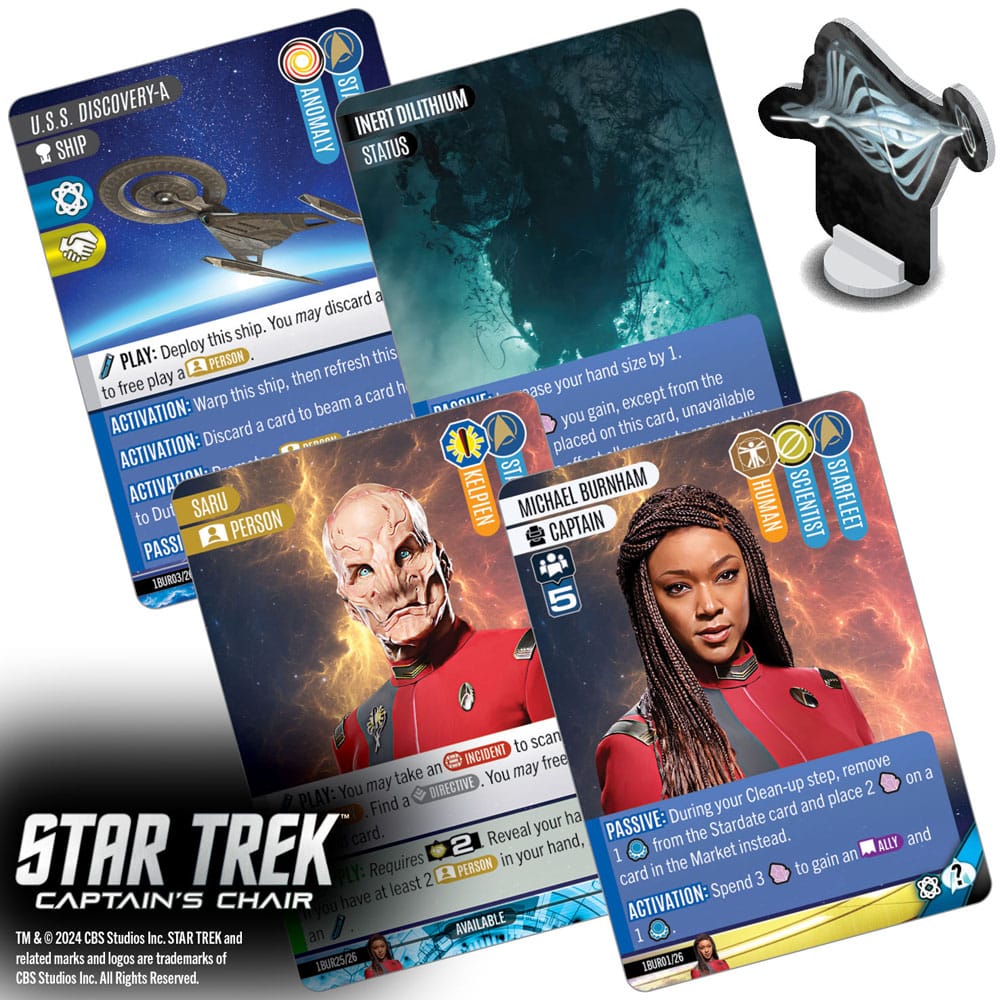 Star Trek: Captain's Chair Kartenspiel *Englische Version* - Preorder - ETA: 22.10.2026