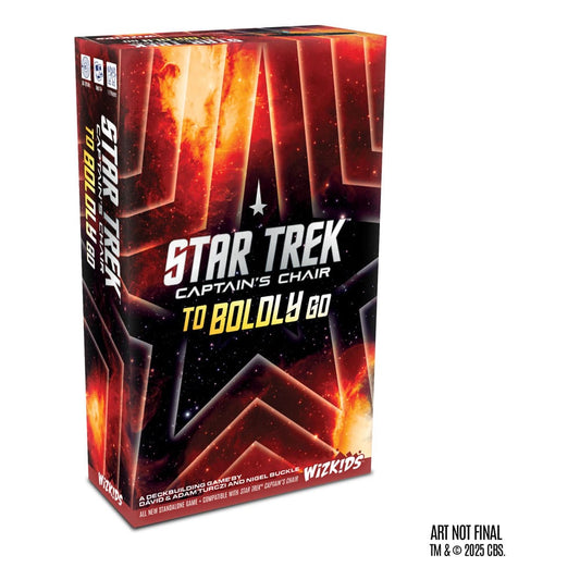 Star Trek: Captain's Chair Kartenspiel To Boldly Go *Englische Version* - Preorder - ETA: 25.02.2026