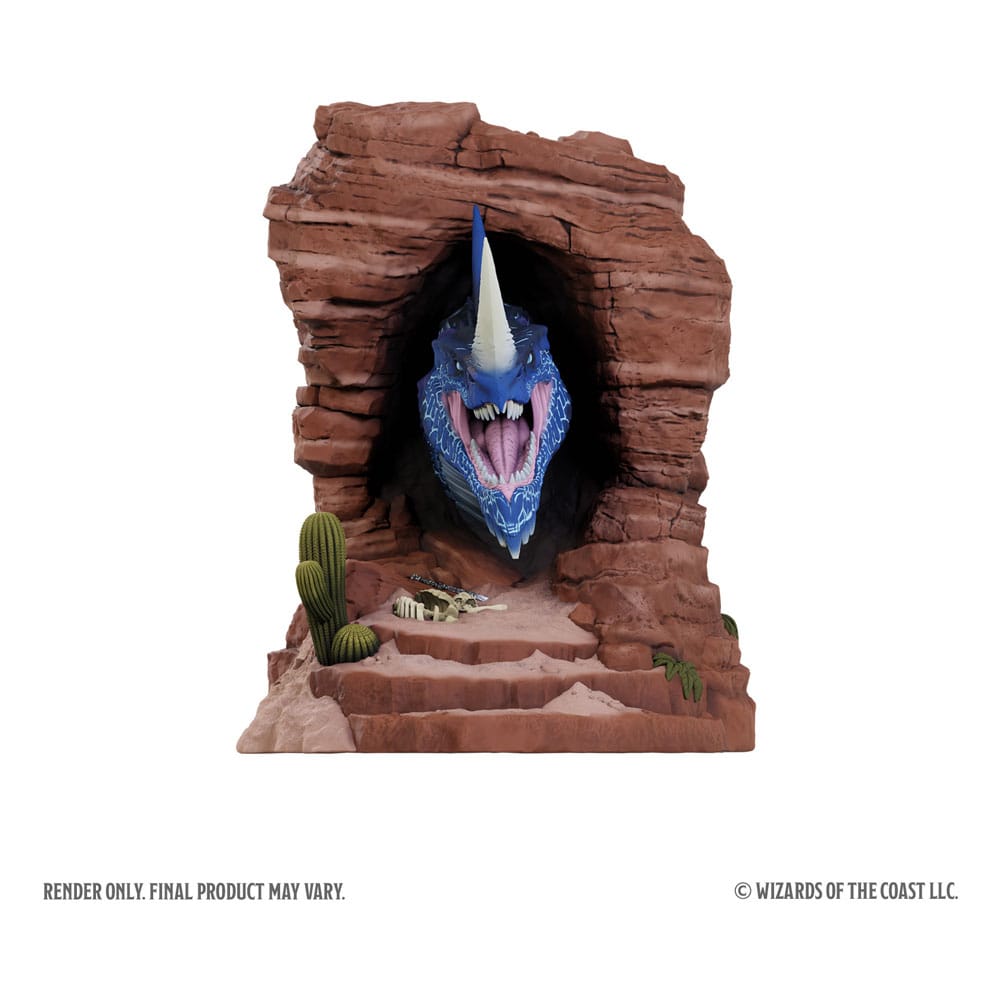 Dungeons & Dragons Buchstützen Blue Dragon 17 cm  - Preorder - ETA: 20.08.2026