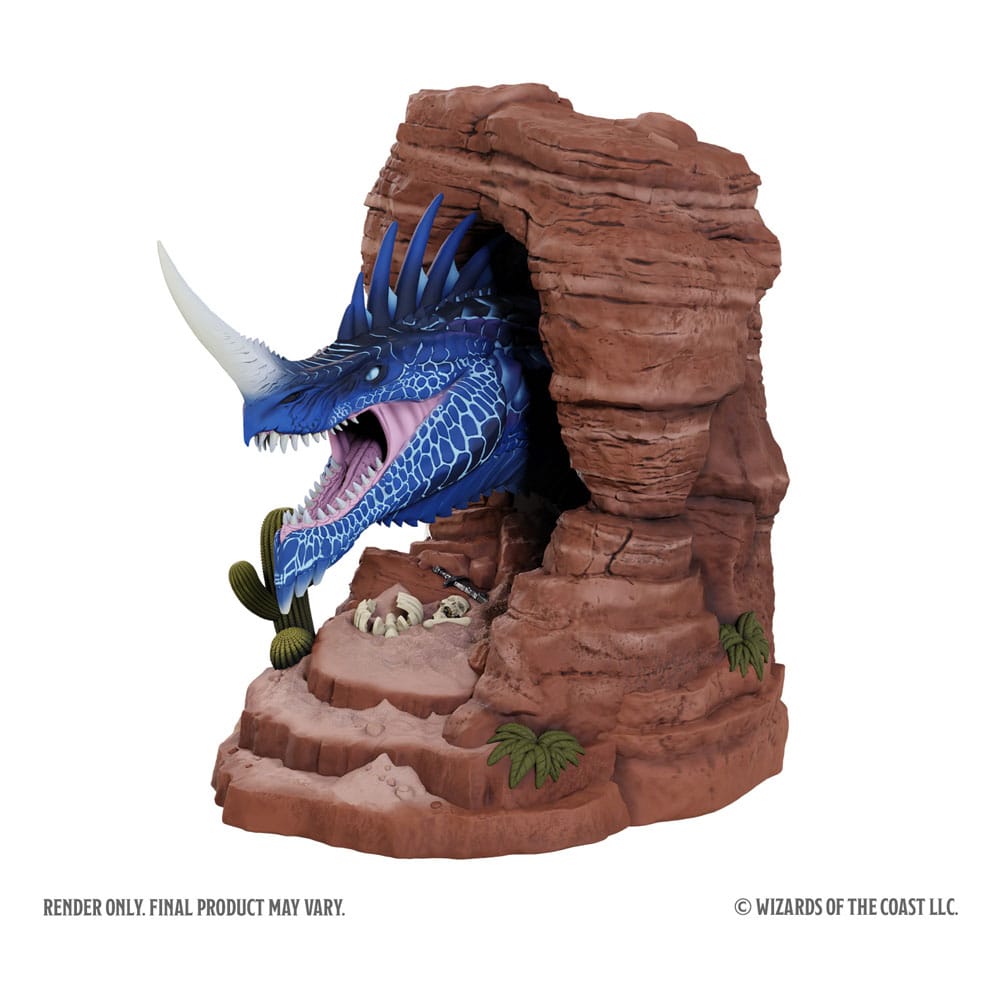 Dungeons & Dragons Buchstützen Blue Dragon 17 cm  - Preorder - ETA: 20.08.2026