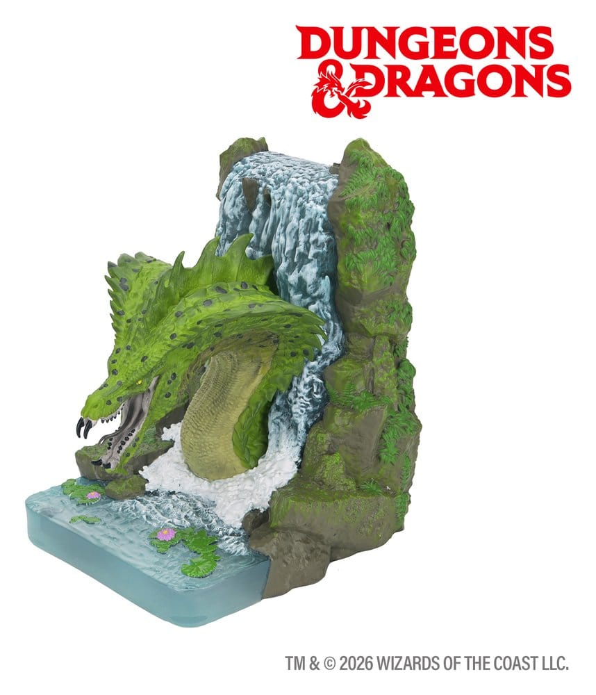 D&D Buchstütze Grüner Drache 18 cm - Preorder - ETA: 20.01.2027
