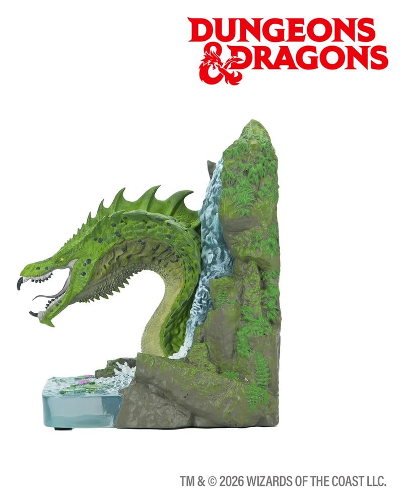 D&D Buchstütze Grüner Drache 18 cm - Preorder - ETA: 20.01.2027