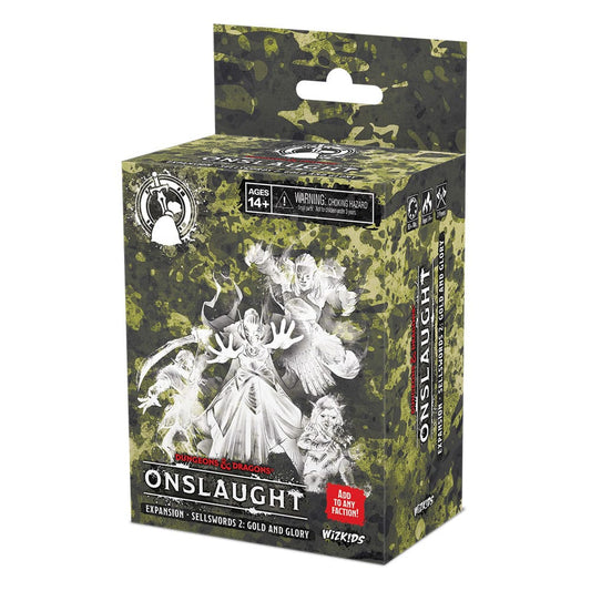 Dungeons & Dragons Spiel-Erweiterung Onslaught Expansion - Sellswords 2 - Gold and Glory *Englische Version* - Preorder - ETA: 19.09.2025