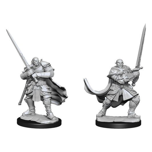D&D Nolzur's Marvelous Miniatures Miniaturen unbemalt Half-Orc Paladin Male Umkarton (2) - Preorder - ETA: 25.11.2025
