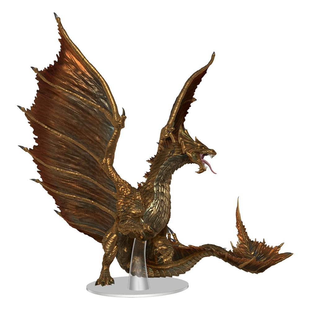 Dungeons & Dragons Frameworks Miniatur-Bausatz Adult Brass Dragon - Preorder - ETA: 19.10.2025