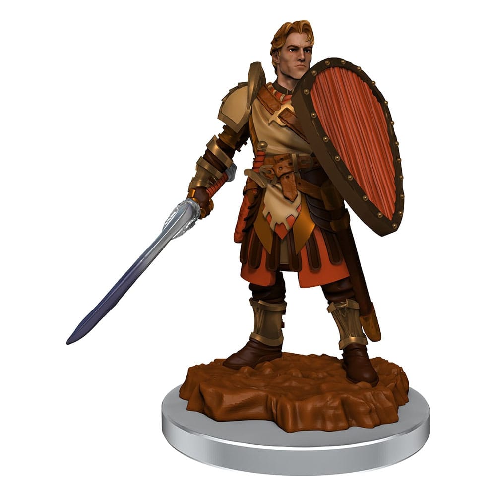 D&D Nolzur's Marvelous Miniatures Miniaturen unbemalt 2er-Pack Human Fighters - Preorder - ETA: 19.10.2025