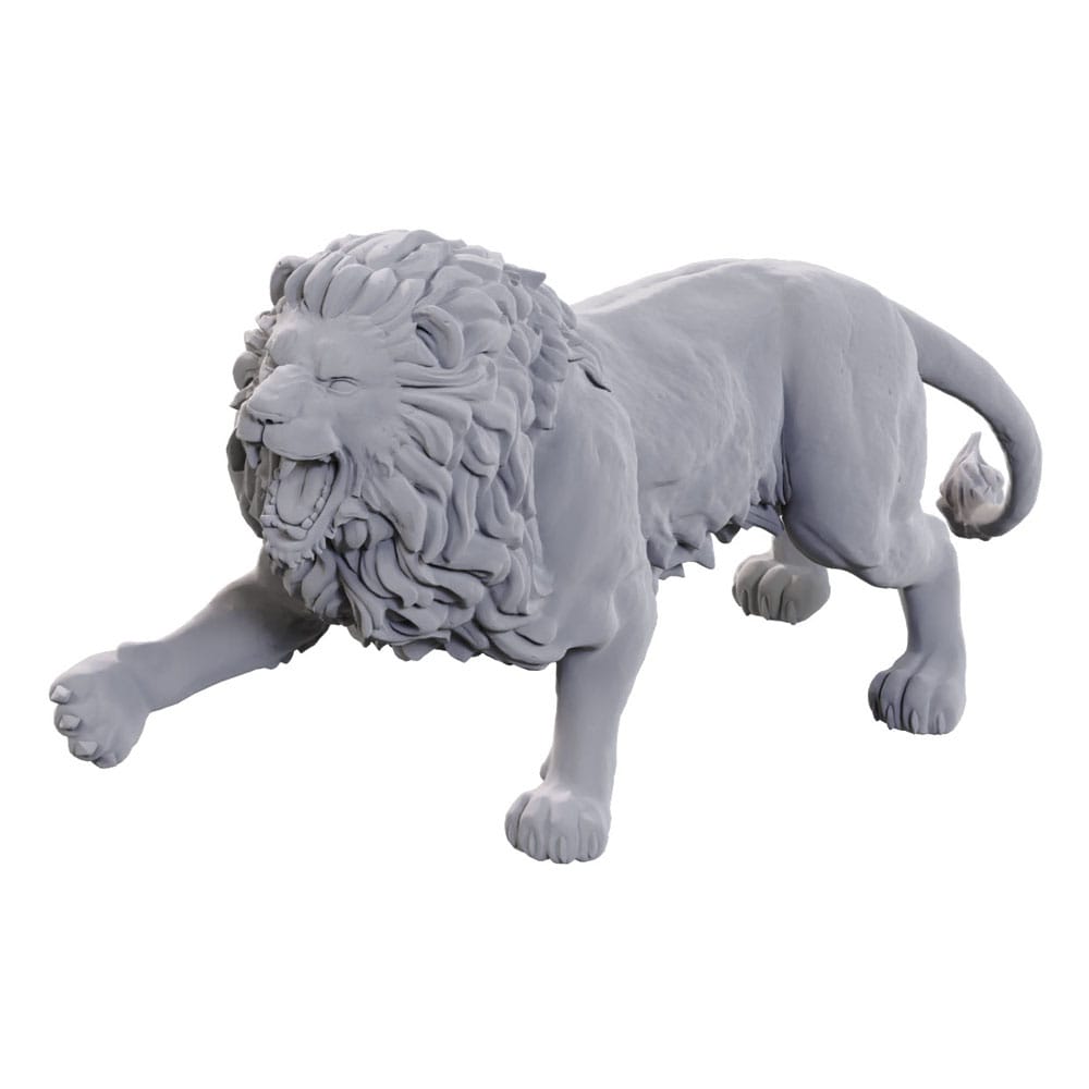 WizKids Deep Cuts Miniatures Miniaturen unbemalt 2er-Pack Stone Lion - Preorder - ETA: 19.09.2025