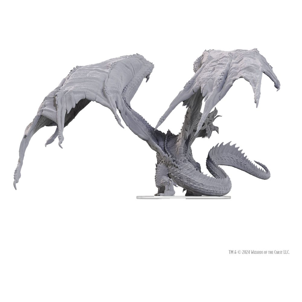 D&D Nolzur's Marvelous Miniatures Miniatur unbemalt Adult Red Dragon Tyrant 18 cm  - Preorder - ETA: 28.09.2025