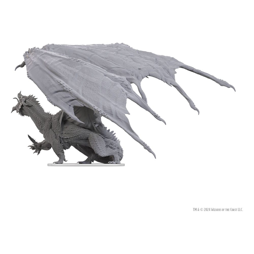 D&D Nolzur's Marvelous Miniatures Miniatur unbemalt Adult Red Dragon Tyrant 18 cm  - Preorder - ETA: 28.09.2025