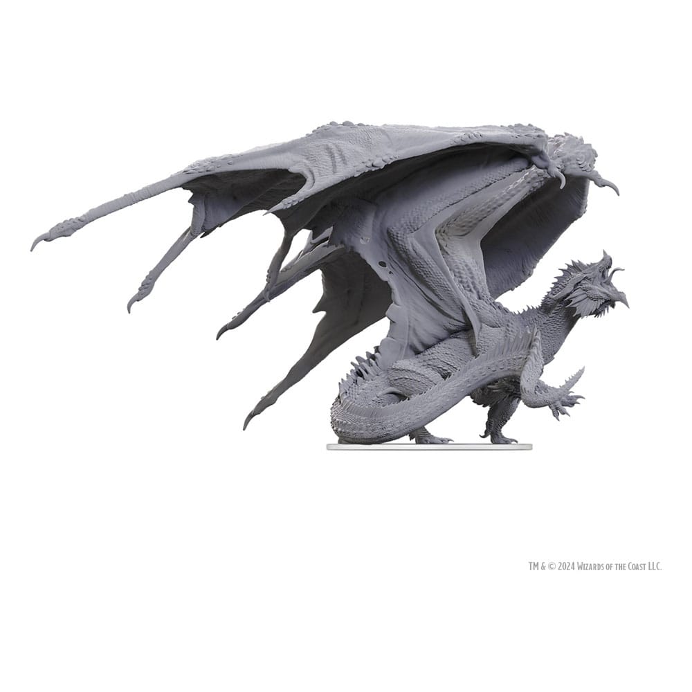 D&D Nolzur's Marvelous Miniatures Miniatur unbemalt Adult Red Dragon Tyrant 18 cm  - Preorder - ETA: 28.09.2025